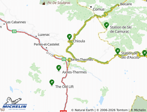 Mappa MICHELIN Sorgeat - ViaMichelin