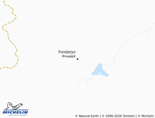 Mappa MICHELIN Fondaryo - ViaMichelin