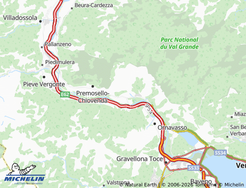 Mapa MICHELIN Cuzzago - ViaMichelin