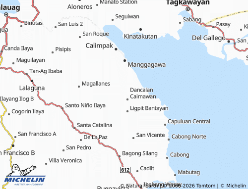 MICHELIN Lubigan map - ViaMichelin