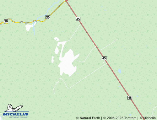 Mapa MICHELIN Nuevo San Bernardo - ViaMichelin