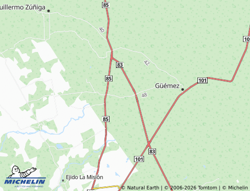 Mappa MICHELIN San Juanito - ViaMichelin