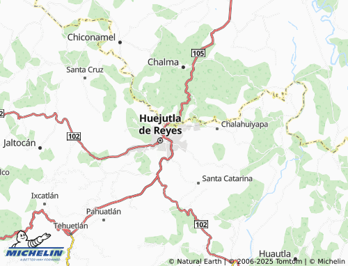MICHELIN Aviación Civil map - ViaMichelin