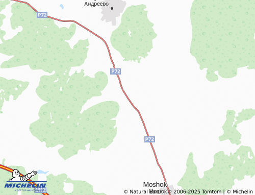 MICHELIN Novaya map - ViaMichelin