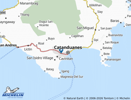 MICHELIN Concepcion map - ViaMichelin