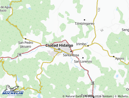Mapa MICHELIN Los Ángeles - ViaMichelin