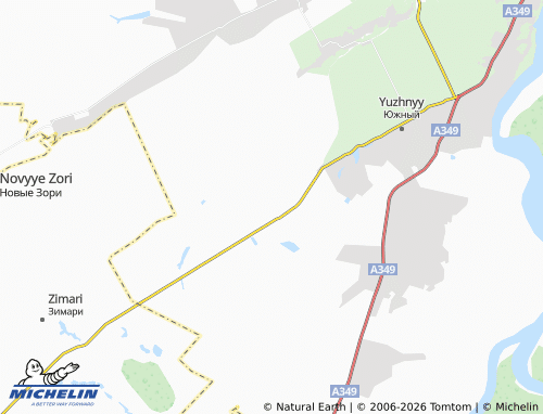 MICHELIN-Landkarte Yagodnoye - ViaMichelin