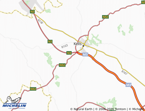 Mapa MICHELIN Calliaghstown - ViaMichelin