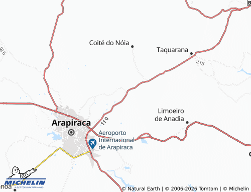 Carte MICHELIN Poção - ViaMichelin