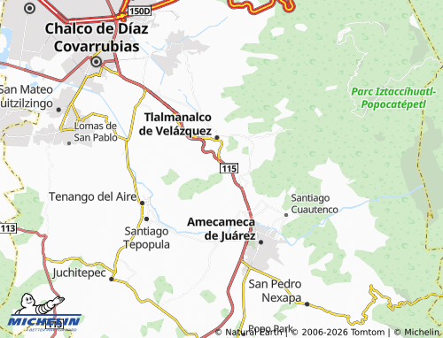 MICHELIN-Landkarte Villa Rincón de Las Montaeas - ViaMichelin