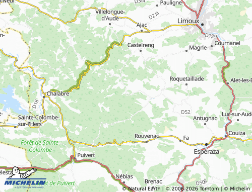 Mapa MICHELIN Tournebouich - ViaMichelin
