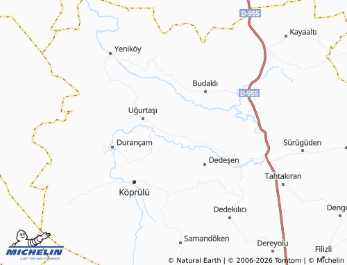 Mappa MICHELIN Yeleçli - ViaMichelin