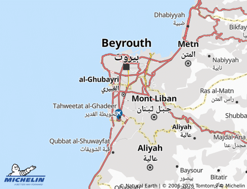 Carte MICHELIN al-Ghubayri - ViaMichelin