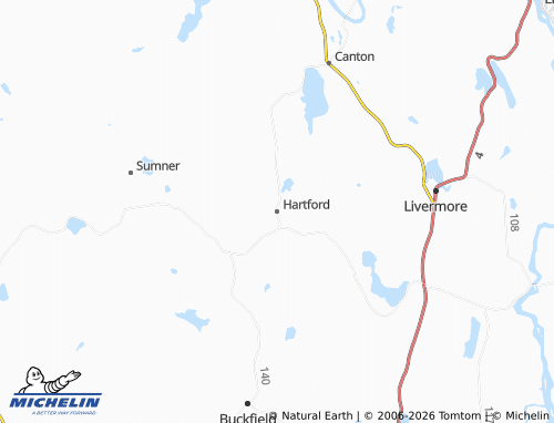 Kaart MICHELIN Hartford - ViaMichelin