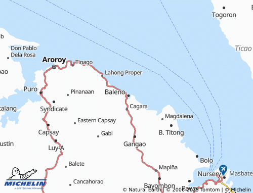 MICHELIN Poblacion map - ViaMichelin