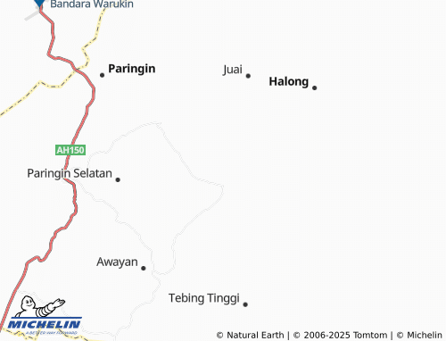 MICHELIN Sungai Batung map - ViaMichelin