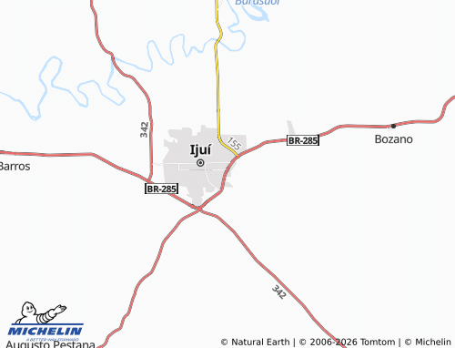 Mapa MICHELIN Das Chácaras - ViaMichelin