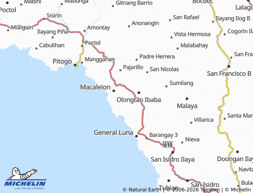 MICHELIN Amontay map - ViaMichelin