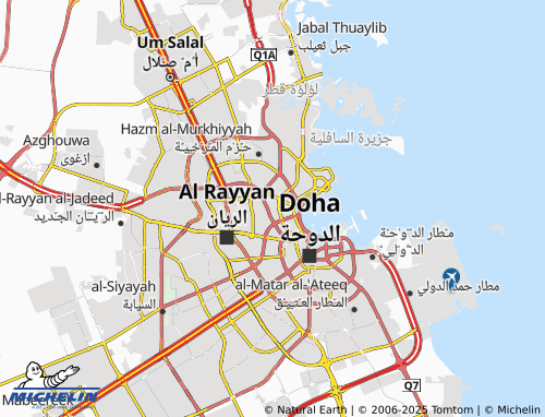 MICHELIN-Landkarte Wadi al-Sayl 20 - ViaMichelin