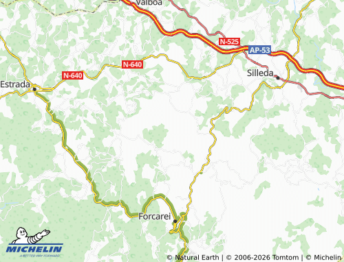 Mappa MICHELIN Os Campos - ViaMichelin