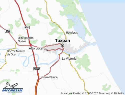 Mappa MICHELIN Benito Juárez, Castillo - ViaMichelin