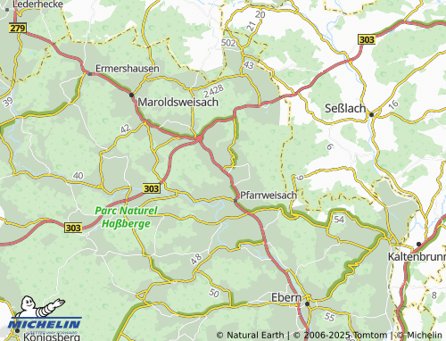 MICHELIN Junkersdorf map - ViaMichelin