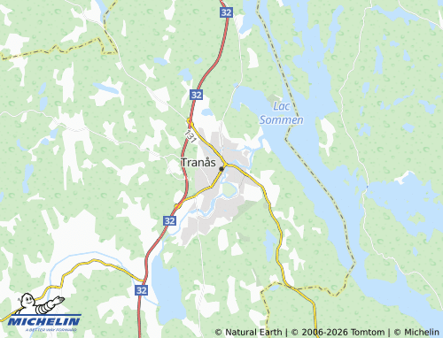 Carte MICHELIN Tranås - ViaMichelin