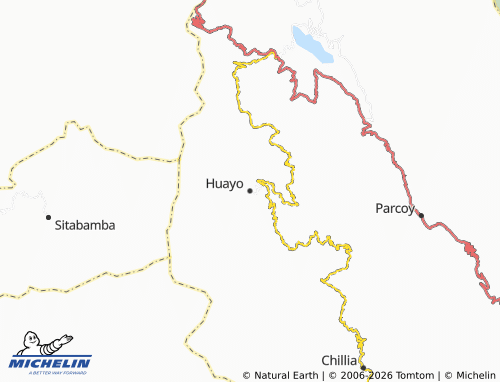 Mappa MICHELIN Huayo - ViaMichelin