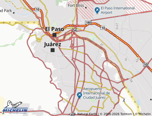 Mappa MICHELIN El Colibrí - ViaMichelin