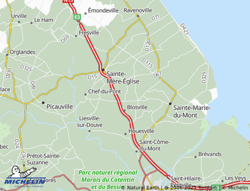 Mapa MICHELIN Sébeville - ViaMichelin