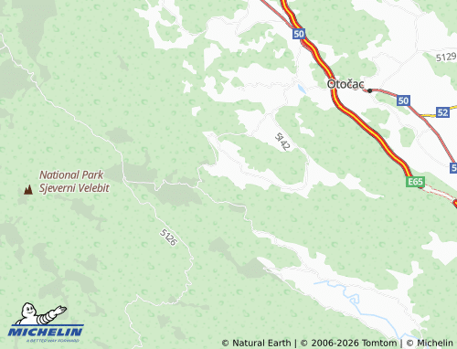 Mapa MICHELIN Gorša - ViaMichelin