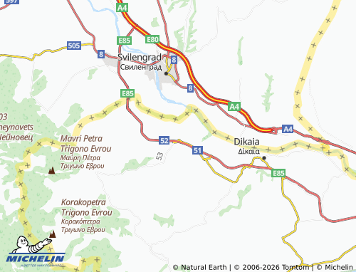 Carte MICHELIN Ormenio - ViaMichelin
