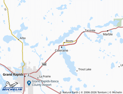 Mappa MICHELIN Coleraine - ViaMichelin