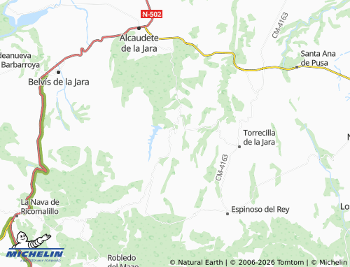 MICHELIN La Fresneda map - ViaMichelin