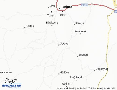 Mapa MICHELIN Üçkaya - ViaMichelin