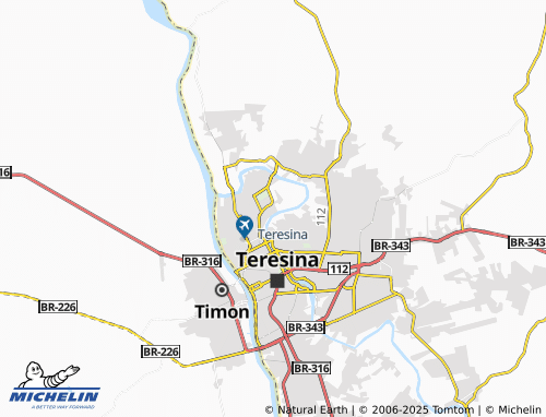MICHELIN Água Mineral map - ViaMichelin