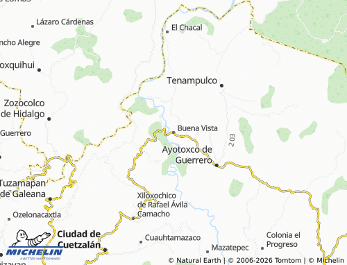 MICHELIN Buena Vista map - ViaMichelin