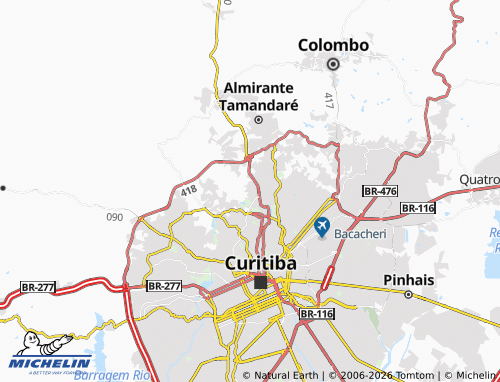 MICHELIN Taboão map - ViaMichelin