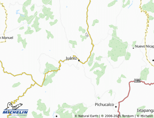 Mapa MICHELIN San Juanito - ViaMichelin