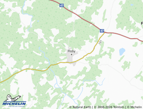 Mapa MICHELIN Floby - ViaMichelin