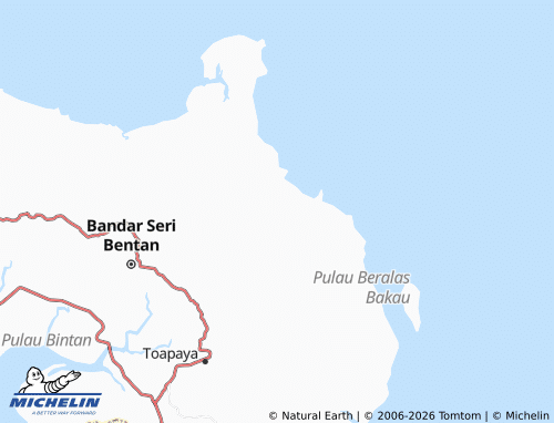 Mapa MICHELIN Malang Rapat - ViaMichelin