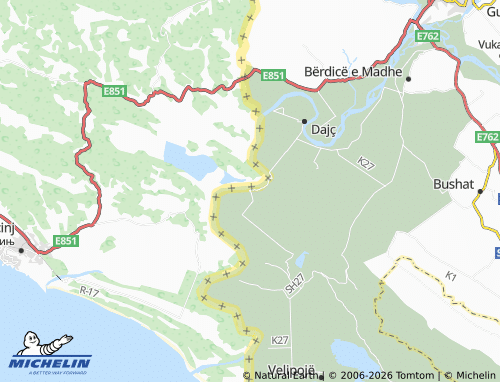 Carte MICHELIN Pentar - ViaMichelin