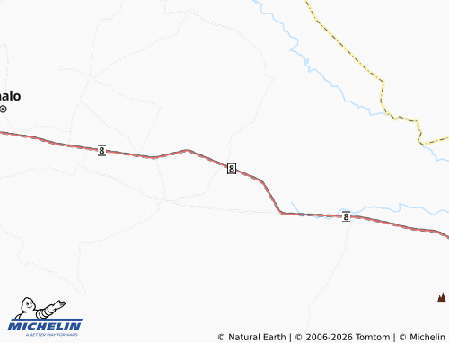 MICHELIN Simana map - ViaMichelin