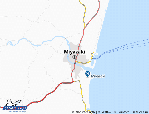 Mappa MICHELIN Miyazaki - ViaMichelin