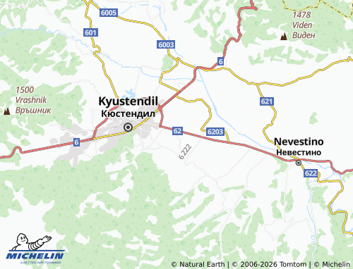 Mappa MICHELIN Piperkov chiflik - ViaMichelin