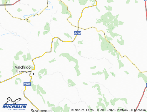 MICHELIN Boyana map - ViaMichelin