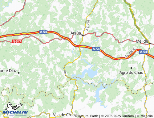 MICHELIN Brandeso (San Lourenzo) map - ViaMichelin