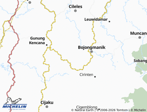 Mappa MICHELIN Cempaka - ViaMichelin