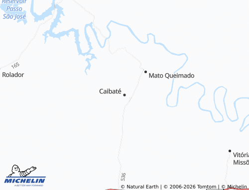 Mapa MICHELIN Caibaté - ViaMichelin