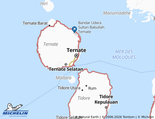 MICHELIN Toboko map - ViaMichelin